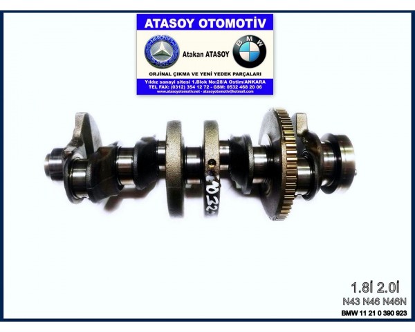 BMW E90 318İ 320İ KRANK BMW 11210390923 BMW 11210390922 BMW 11210142288 BMW 11210142287 BMW 11217516424 BMW 11217516425 BMW 050 KRANK BMW 044 KRANK BMW 038 KRANK BMW 320İ 038 BMW 318İ 044 BMW 316İ 050 N43 N46 MOTOR